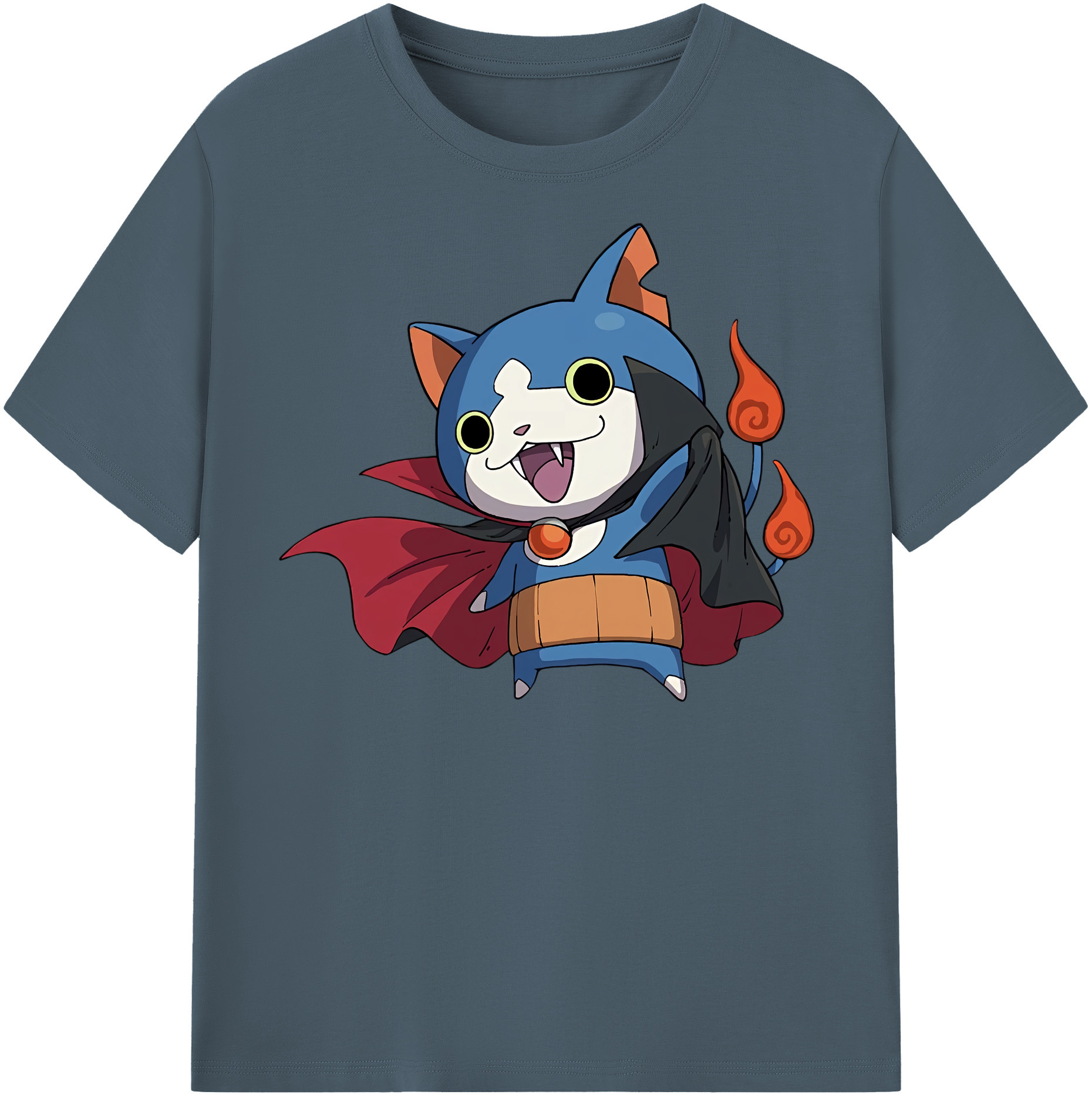 （画像用） 妖怪ウォッチ Yo-kai Watch 綿100％半袖Tシャツ（フロントプリント）